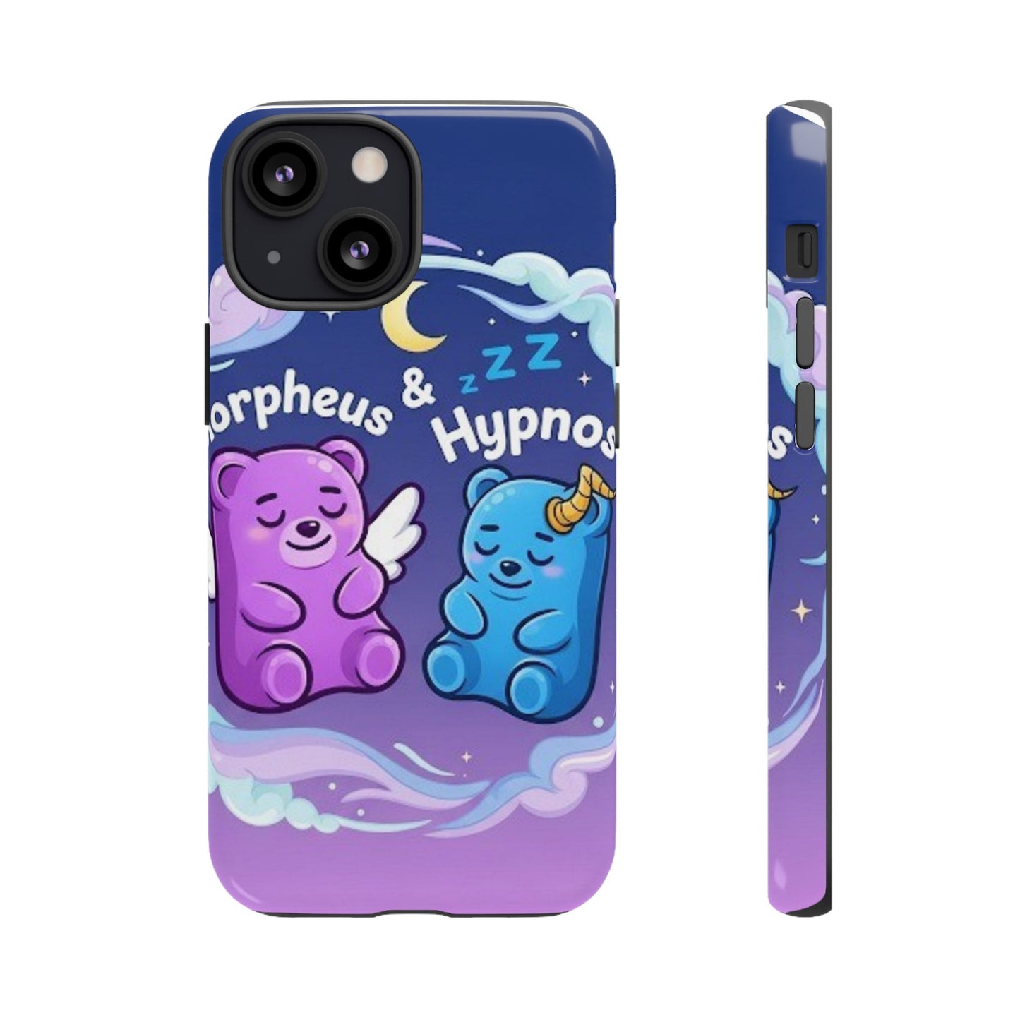 Cute Bear Phone Case with Orpheus & Hypnos Design