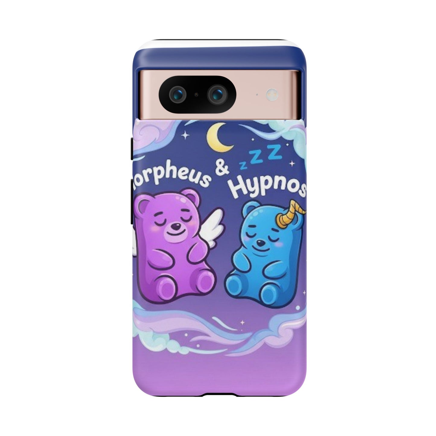 Cute Bear Phone Case with Orpheus & Hypnos Design