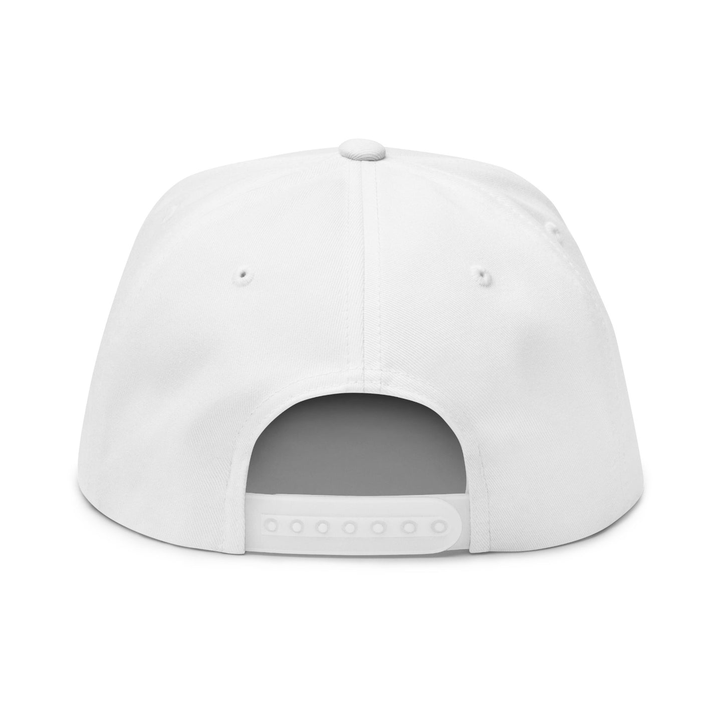 Custom Embroidered Flat Bill Cap