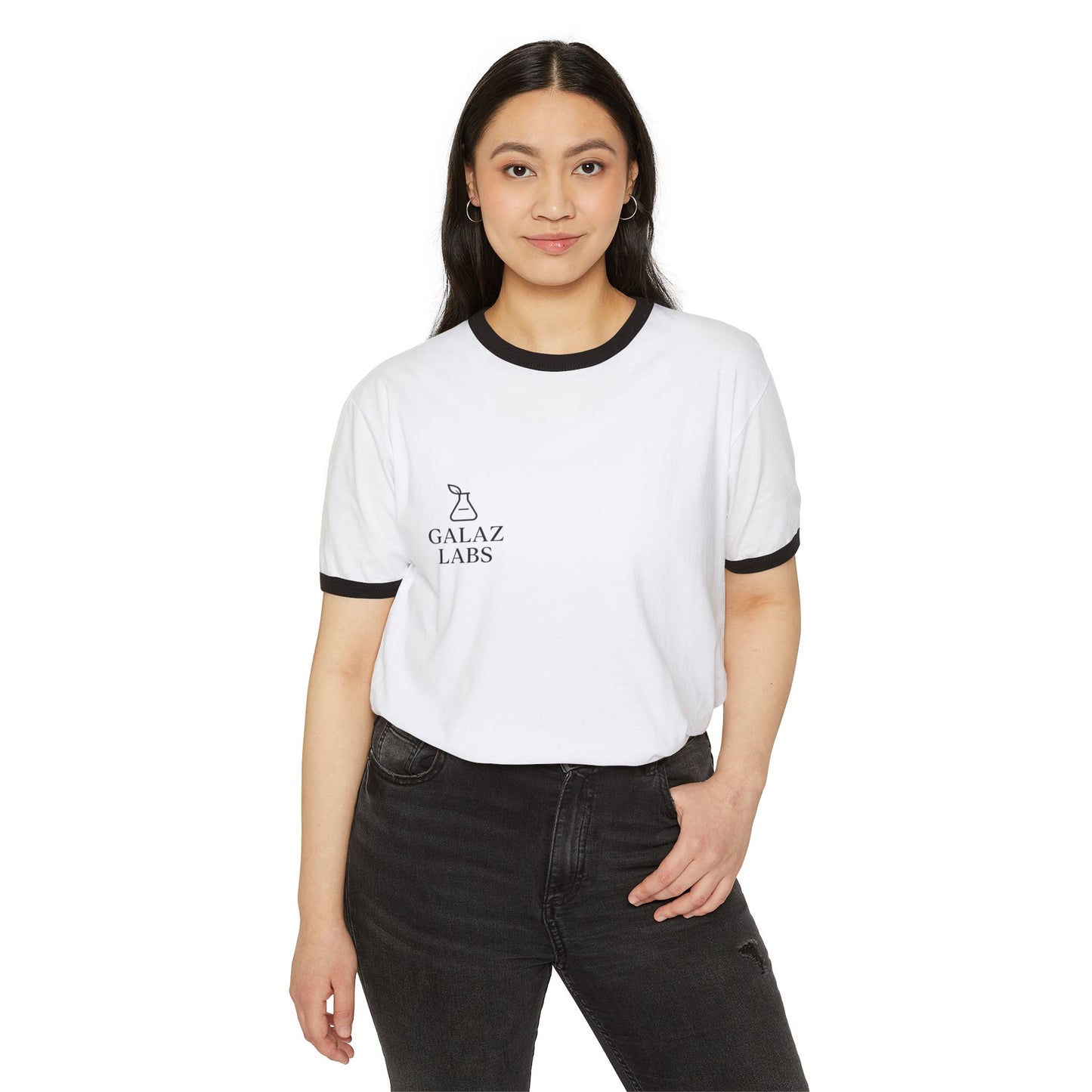 Stylish Galaz Labs Unisex Cotton Ringer T-Shirt,