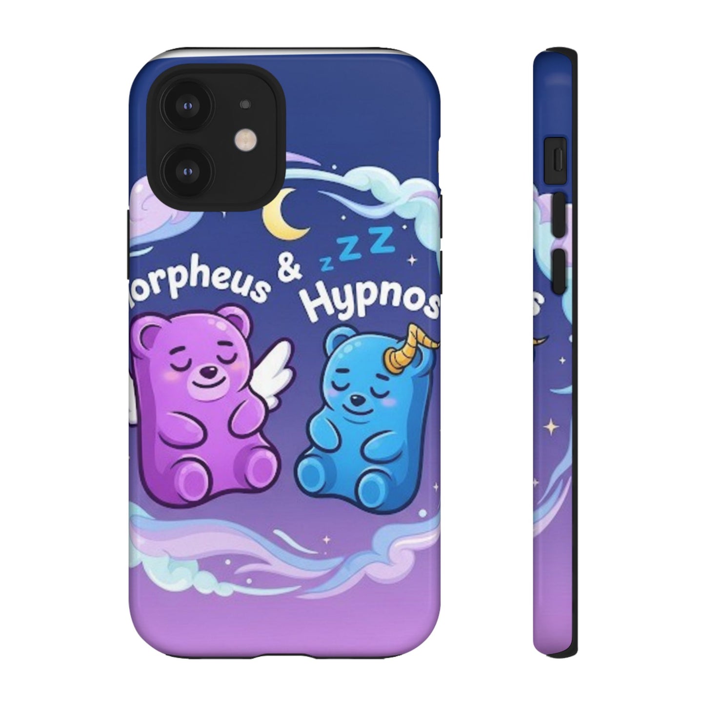 Cute Bear Phone Case with Orpheus & Hypnos Design