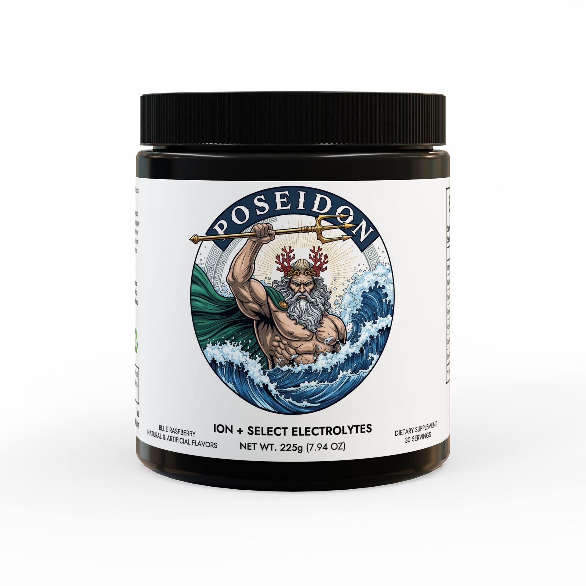 Poseidon ION + Select Electrolyte Supplement: Command Your Hydration (225g, 7.9oz)