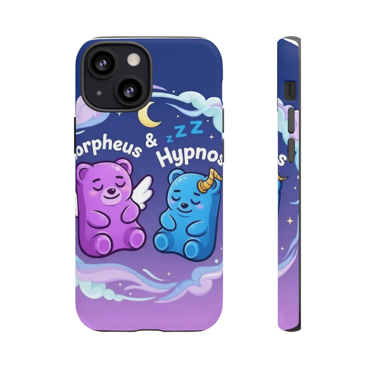Cute Bear Phone Case with Orpheus & Hypnos Design