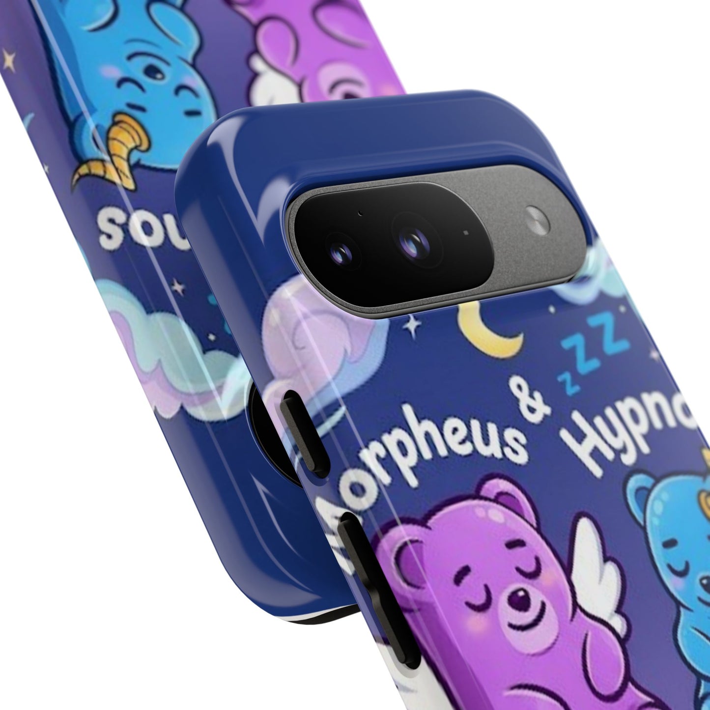 Cute Bear Phone Case with Orpheus & Hypnos Design