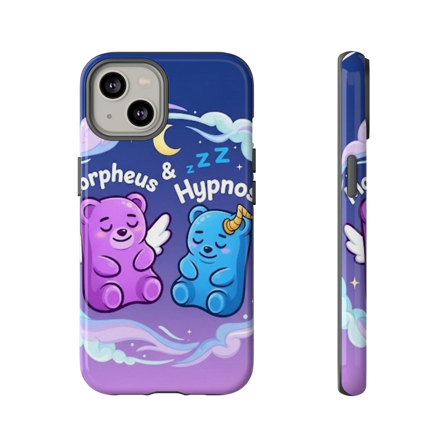 Cute Bear Phone Case with Orpheus & Hypnos Design