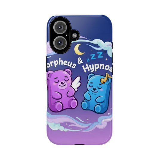 Cute Bear Phone Case with Orpheus & Hypnos Design