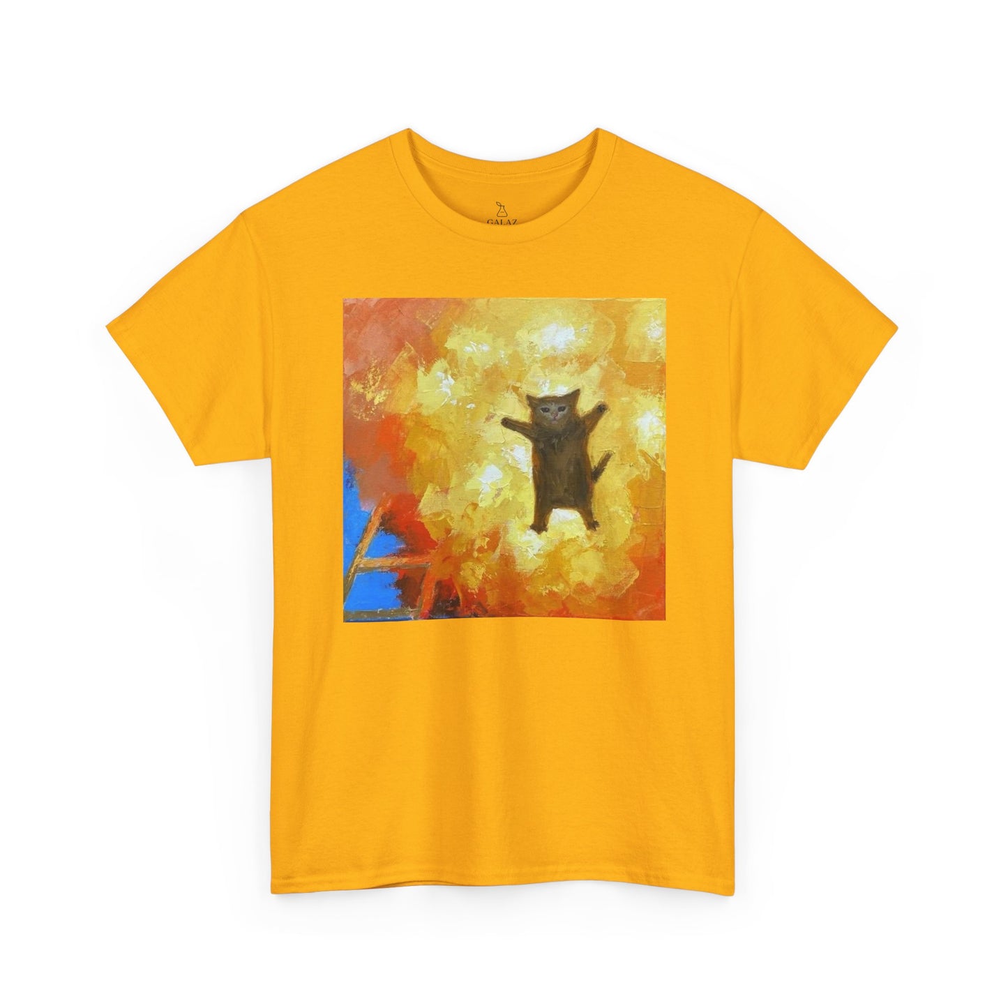 Cat Explosion Unisex Heavy Cotton Tee