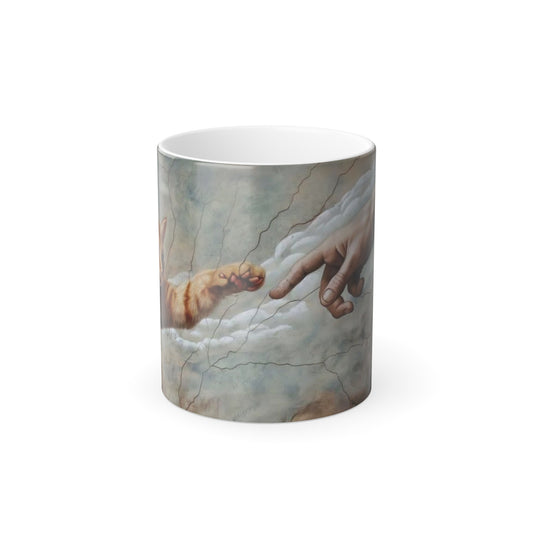 Color Morphing Mug: Cat-Adan