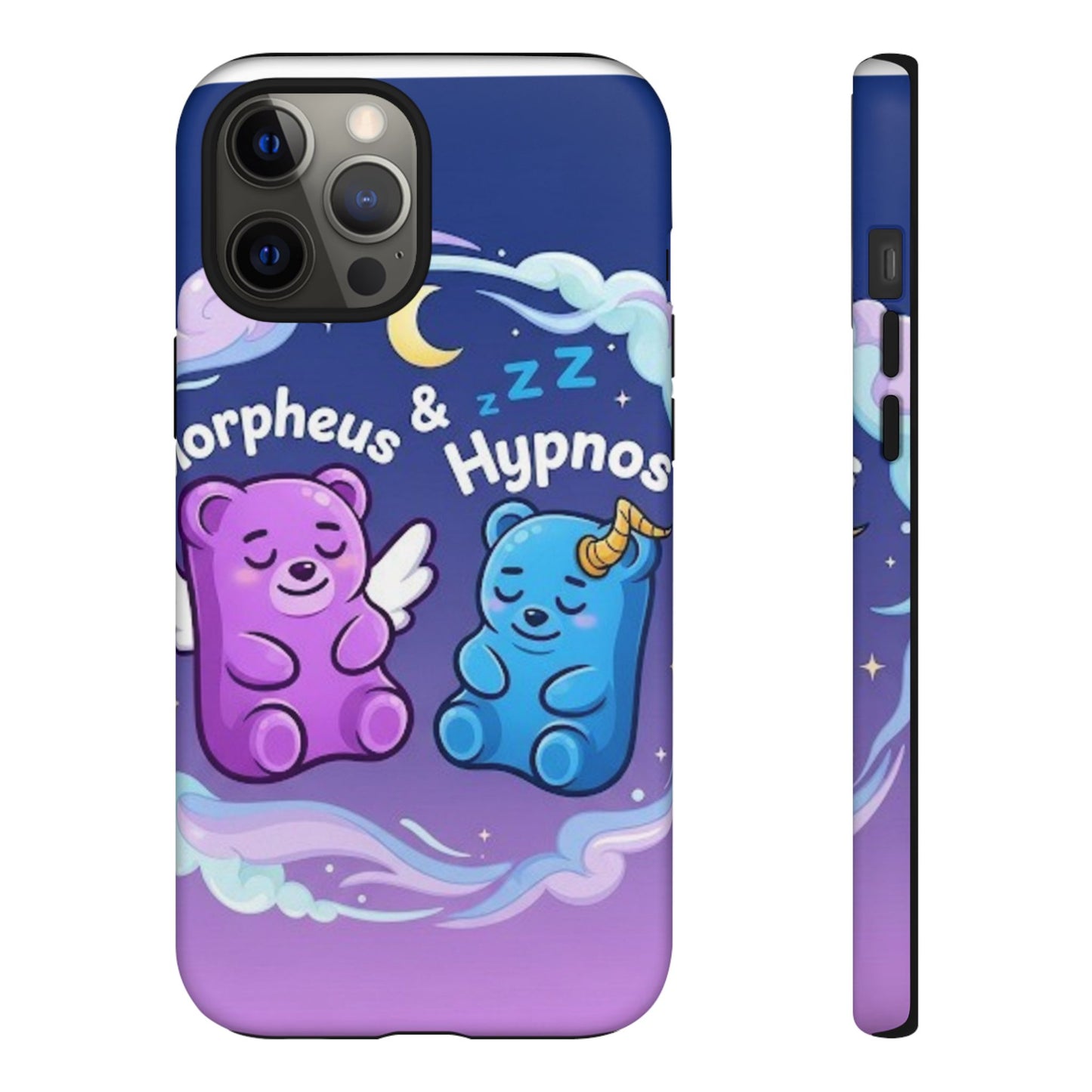 Cute Bear Phone Case with Orpheus & Hypnos Design
