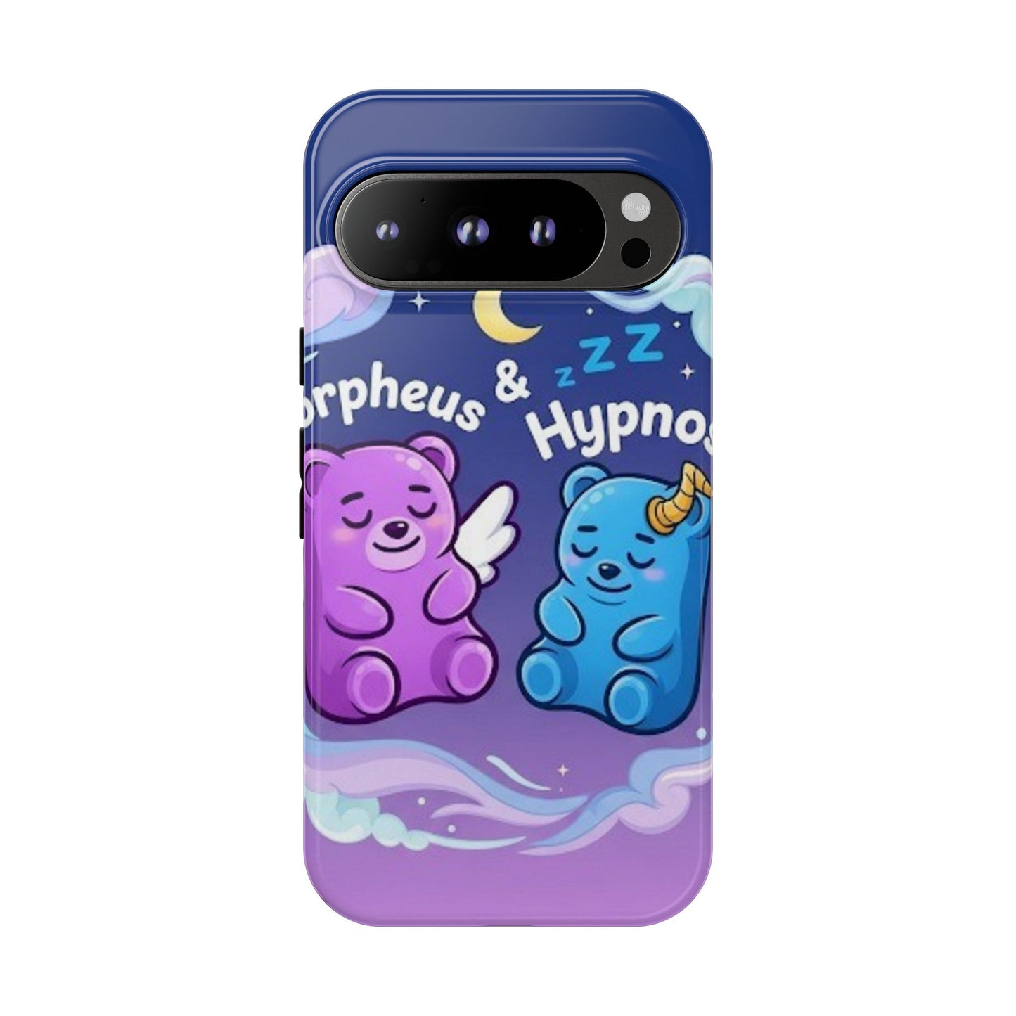 Cute Bear Phone Case with Orpheus & Hypnos Design