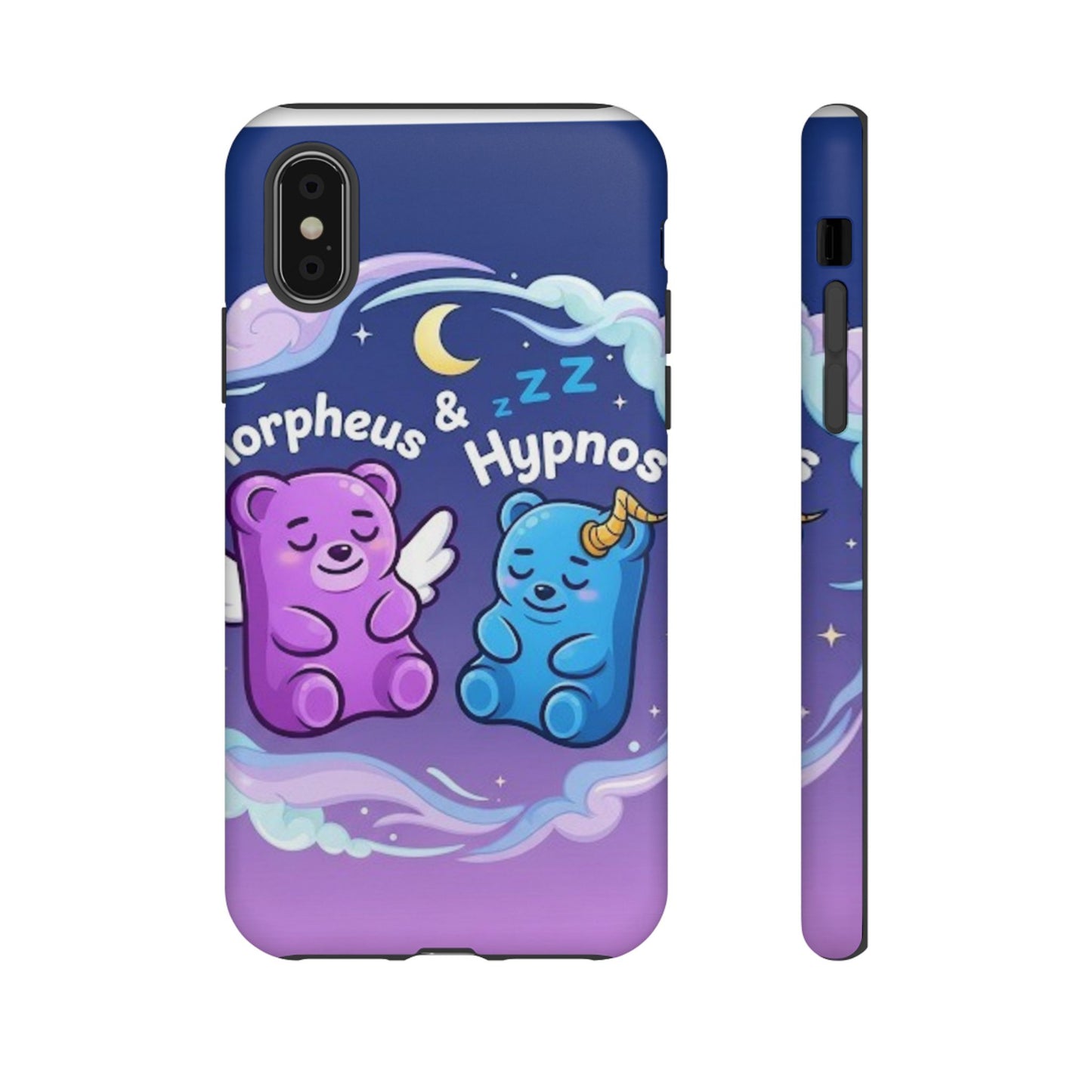 Cute Bear Phone Case with Orpheus & Hypnos Design