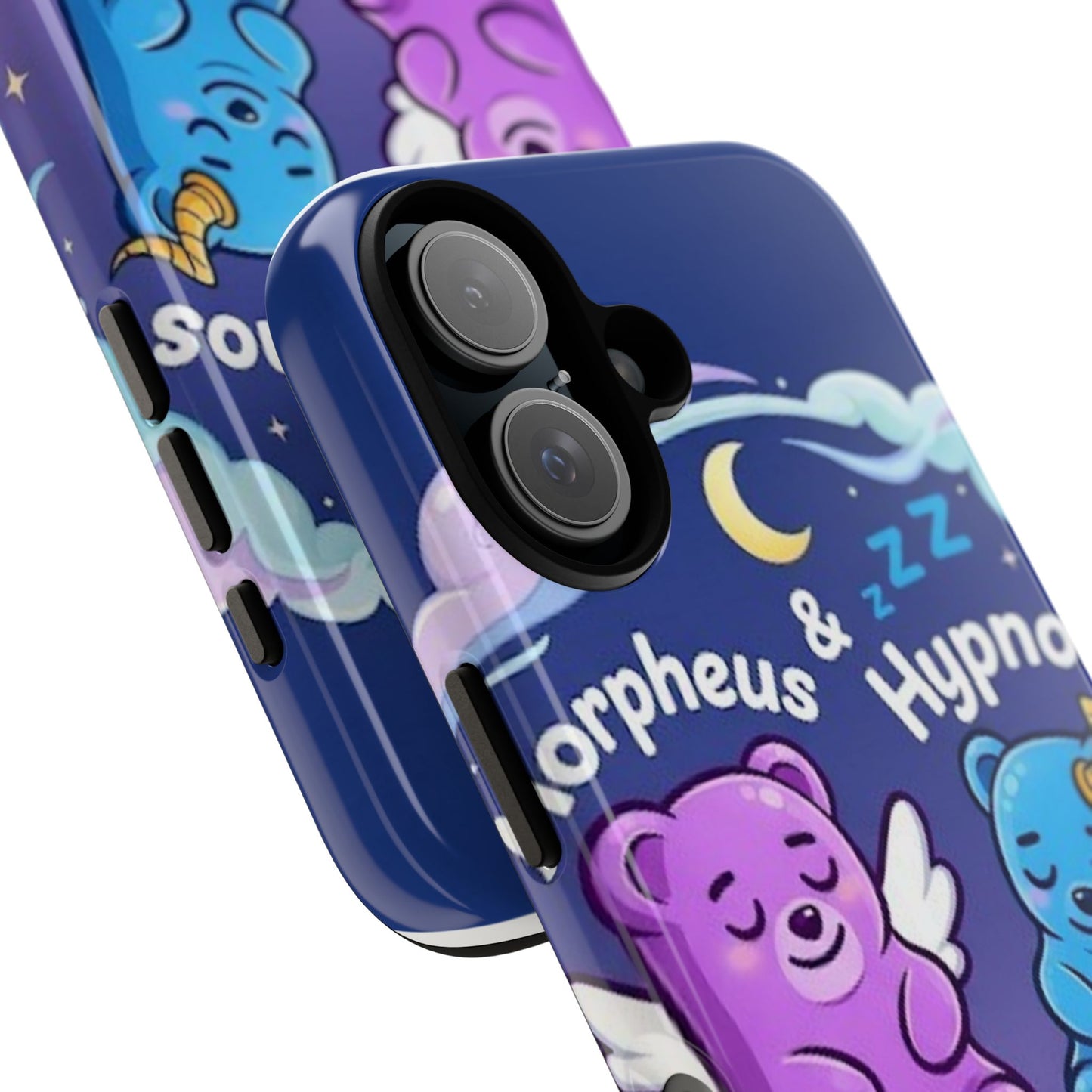 Cute Bear Phone Case with Orpheus & Hypnos Design