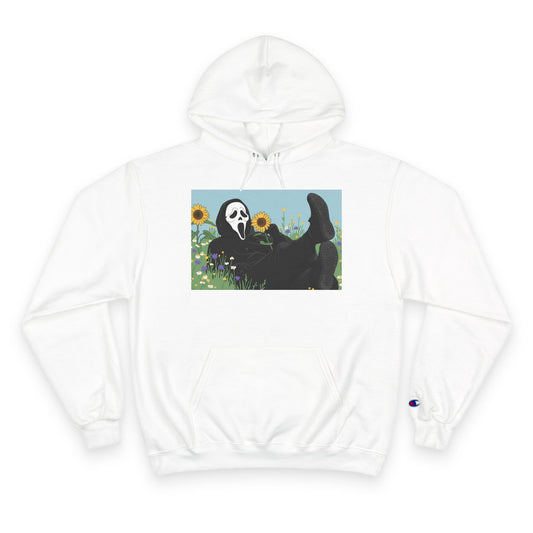 Chill Vibes Hoodie with Unique Artwork- Ghost Face