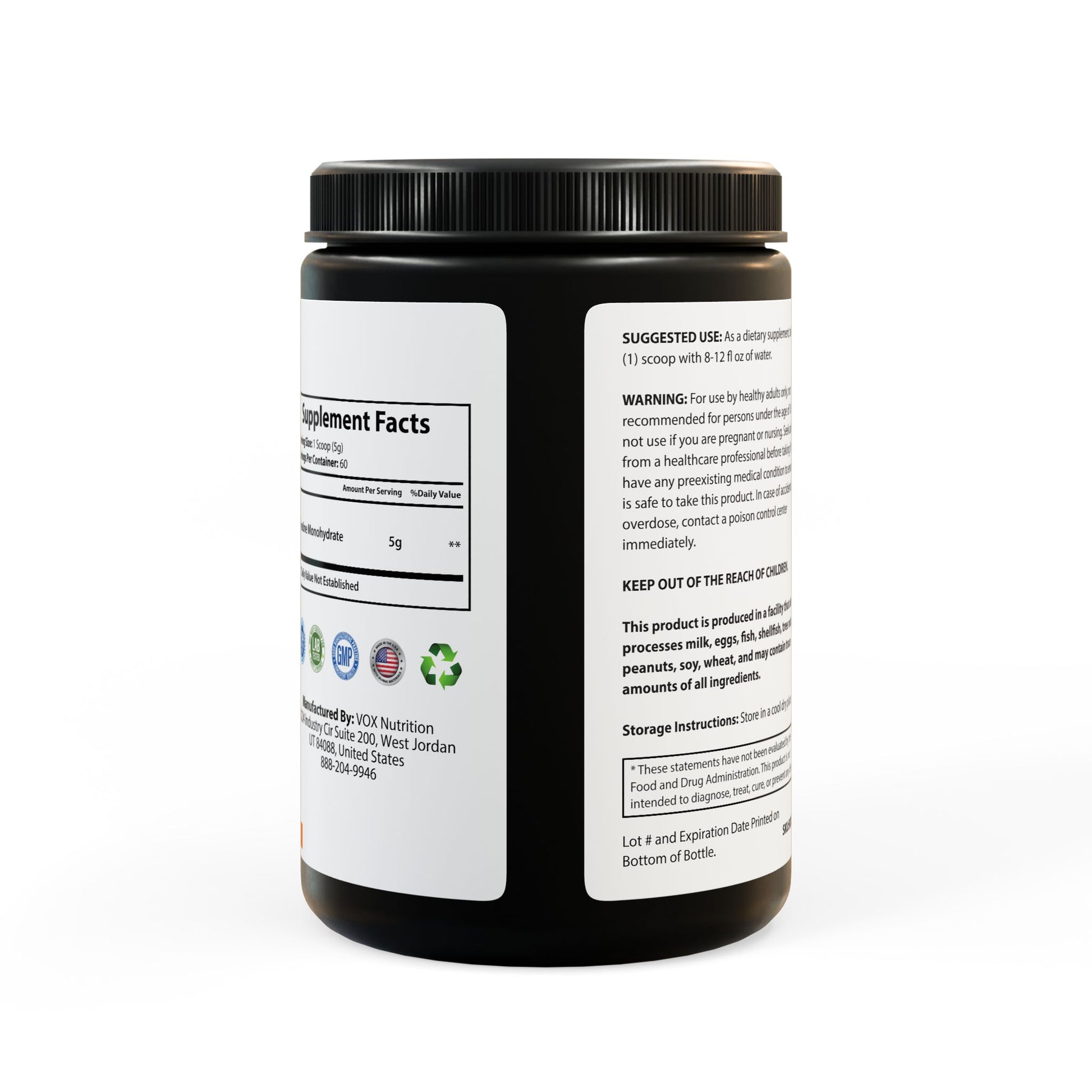 Hercules Creatine Monohydrate: Unleash Your Inner Strength (300g, 10.58oz)