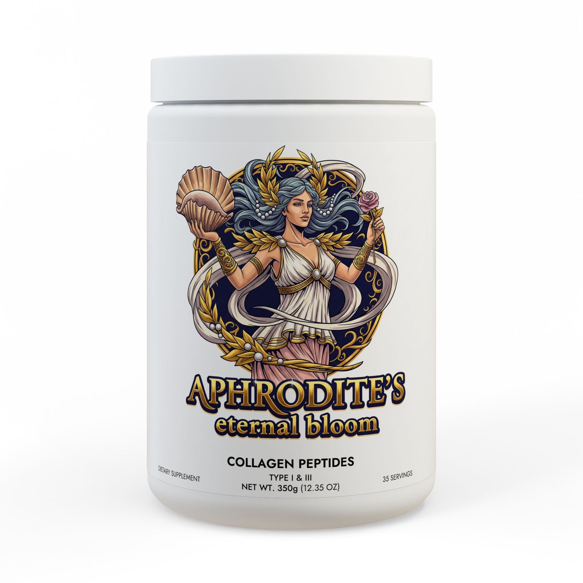 Aphrodite's Eternal Bloom: Collagen Peptides (350g, 12.3oz)