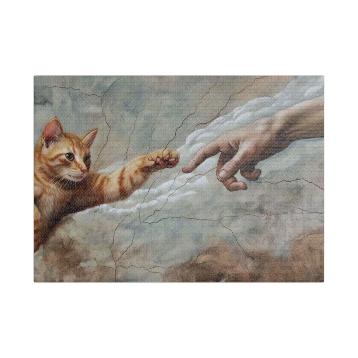 Cat-Adan Canvas Art