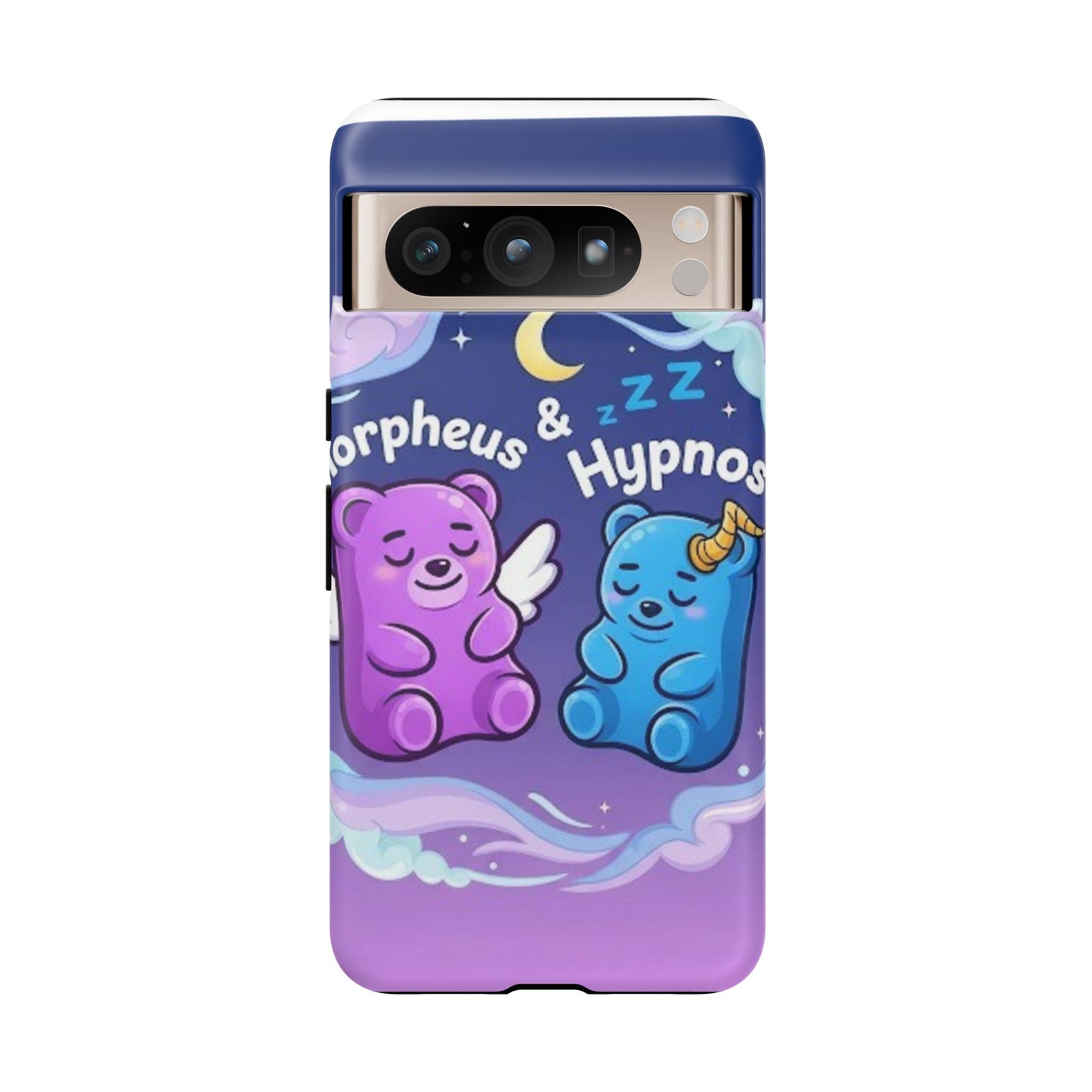 Cute Bear Phone Case with Orpheus & Hypnos Design