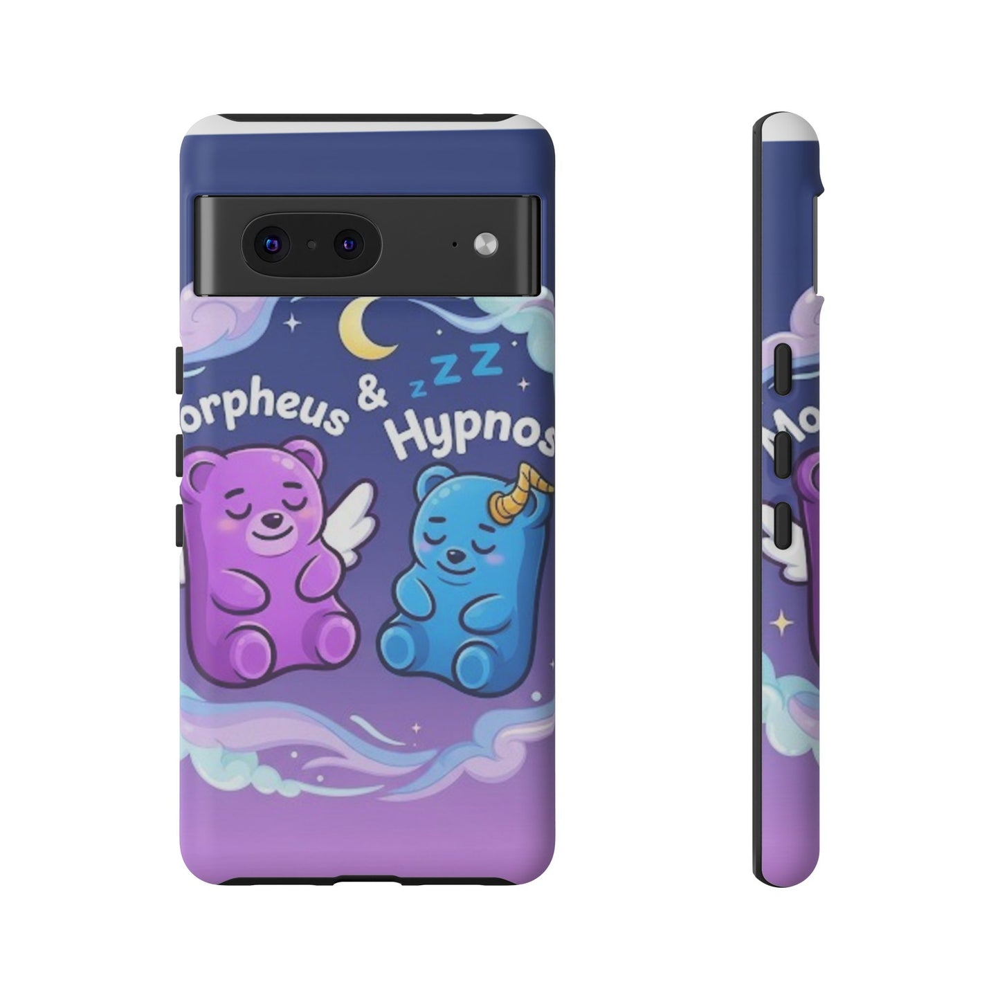 Cute Bear Phone Case with Orpheus & Hypnos Design