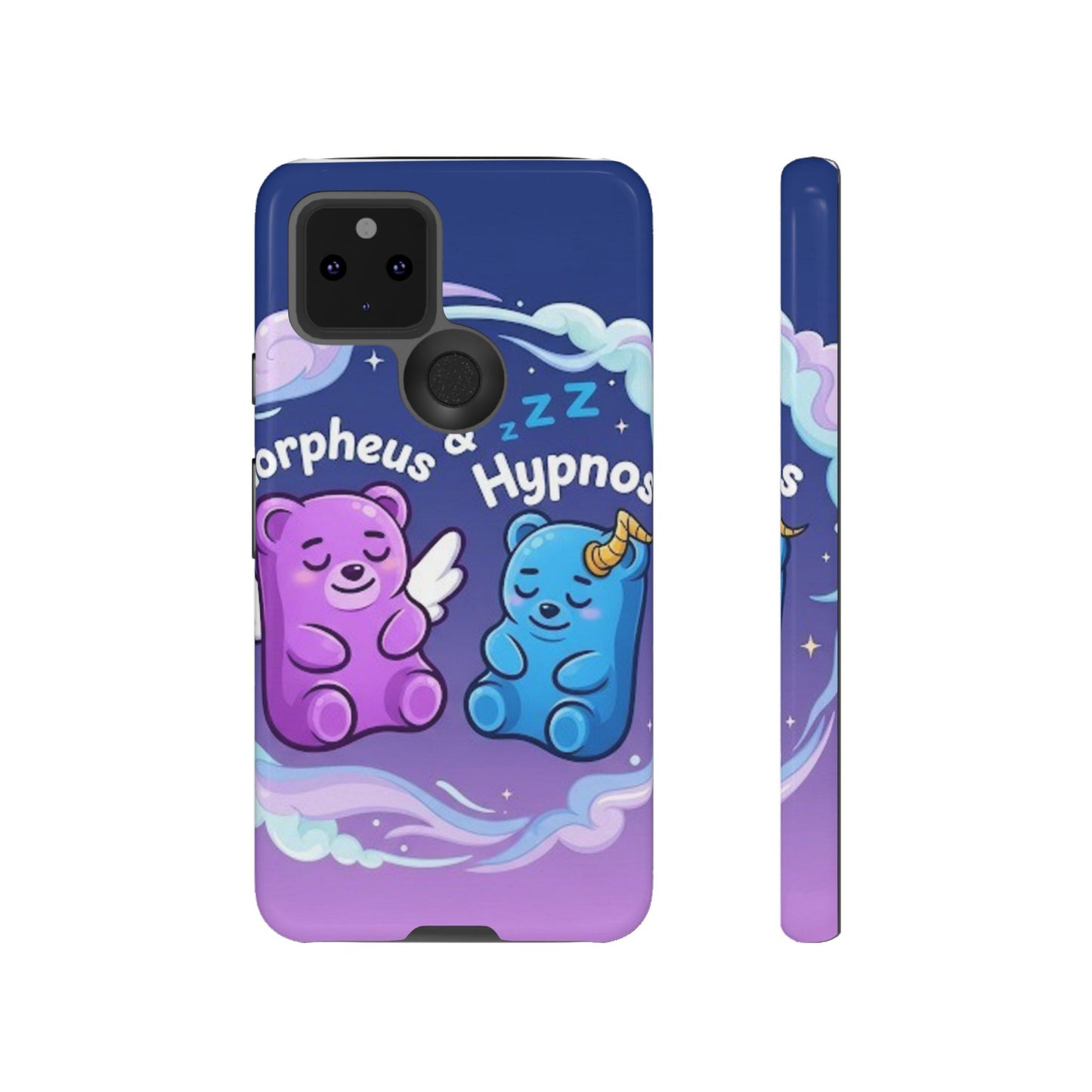 Cute Bear Phone Case with Orpheus & Hypnos Design