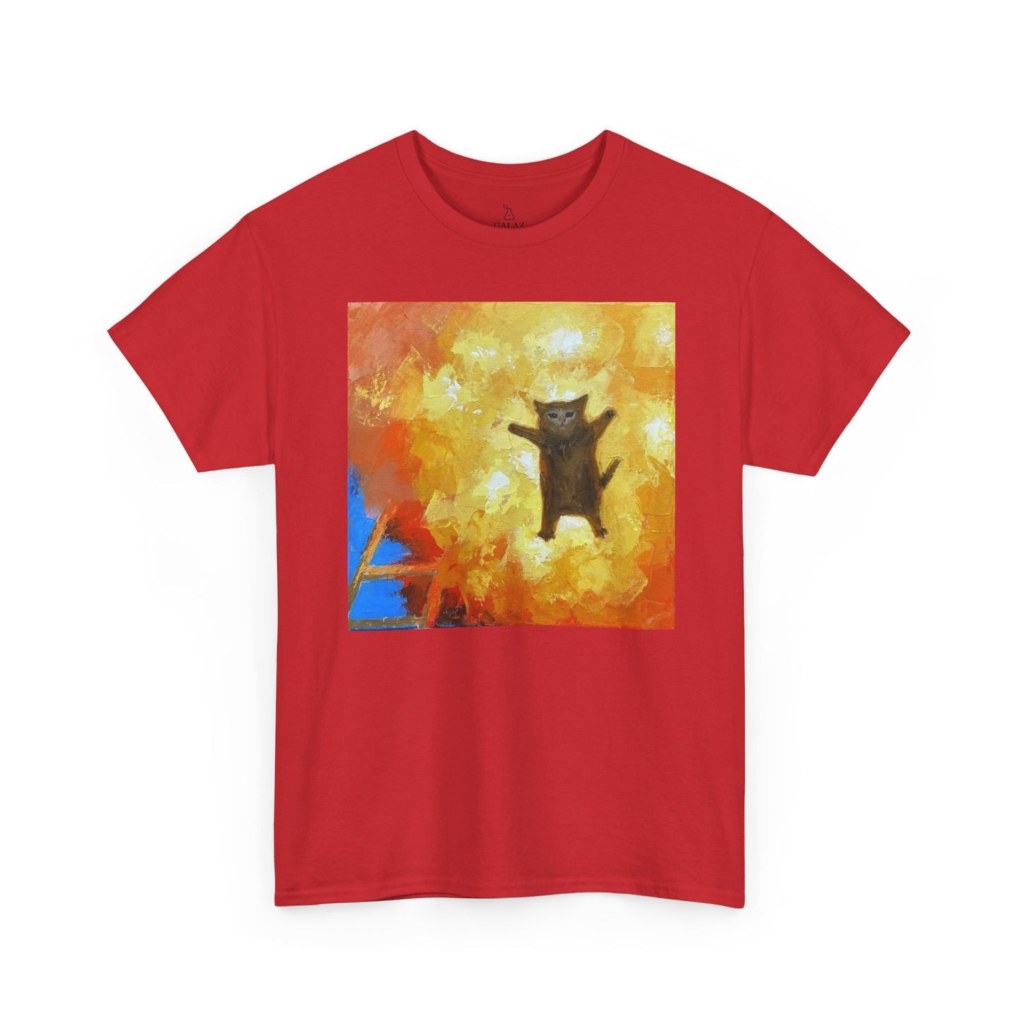 Cat Explosion Unisex Heavy Cotton Tee