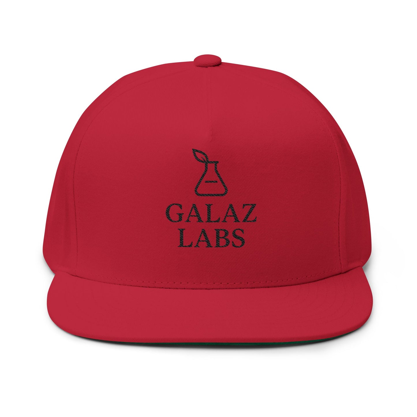 Custom Embroidered Flat Bill Cap
