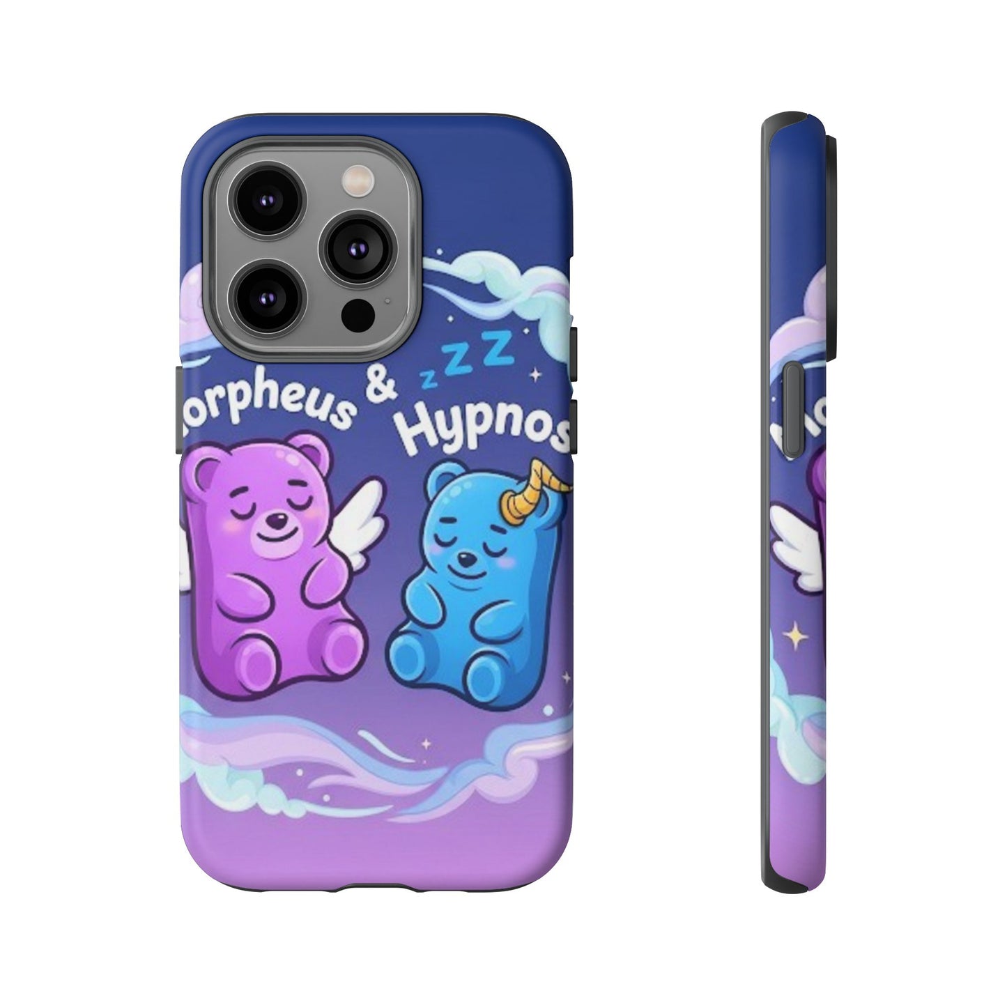 Cute Bear Phone Case with Orpheus & Hypnos Design