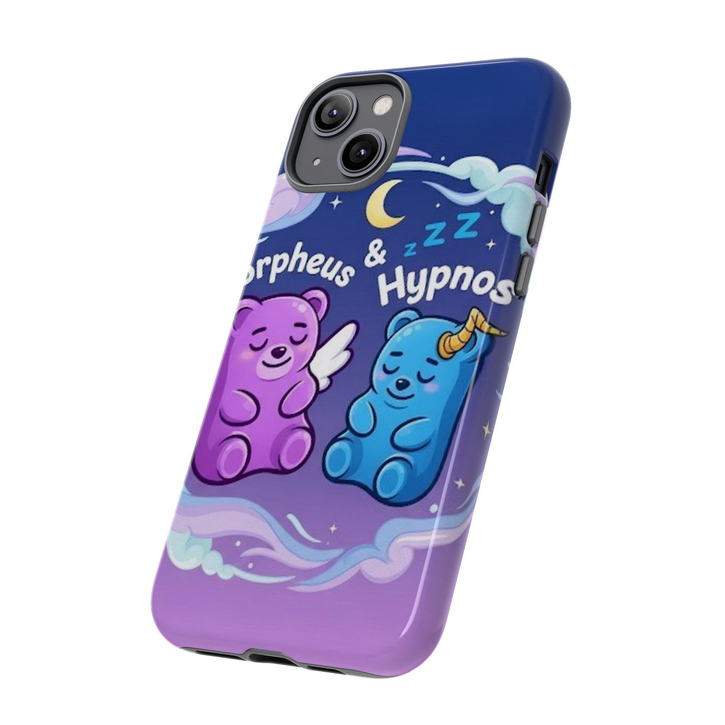 Cute Bear Phone Case with Orpheus & Hypnos Design