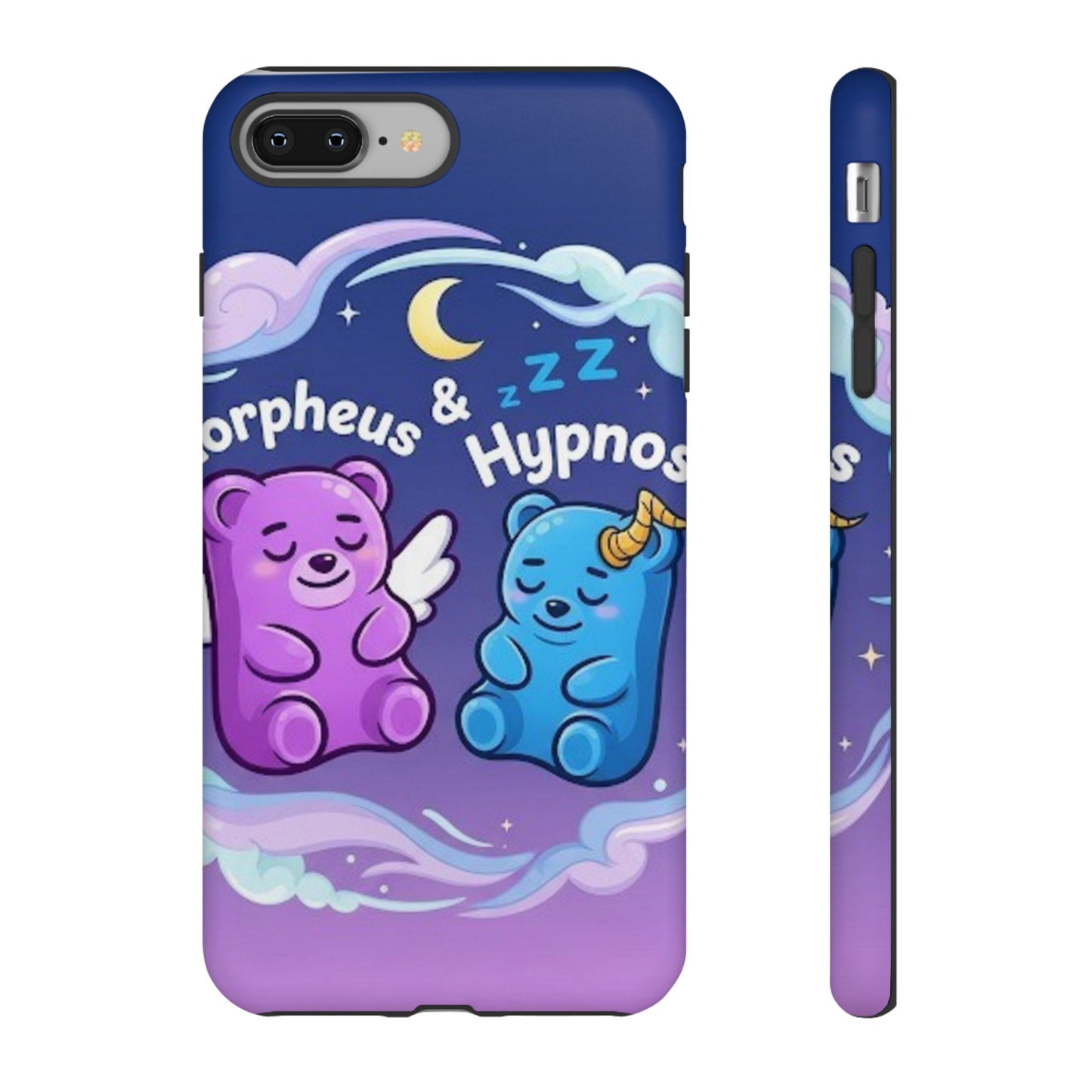 Cute Bear Phone Case with Orpheus & Hypnos Design