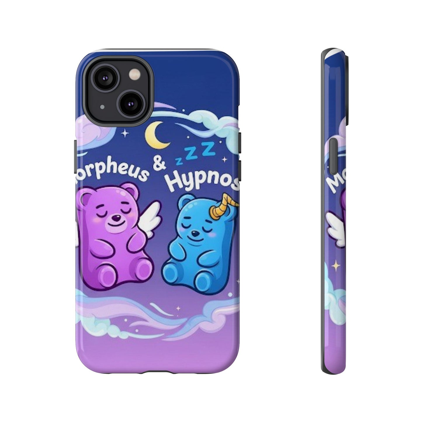 Cute Bear Phone Case with Orpheus & Hypnos Design
