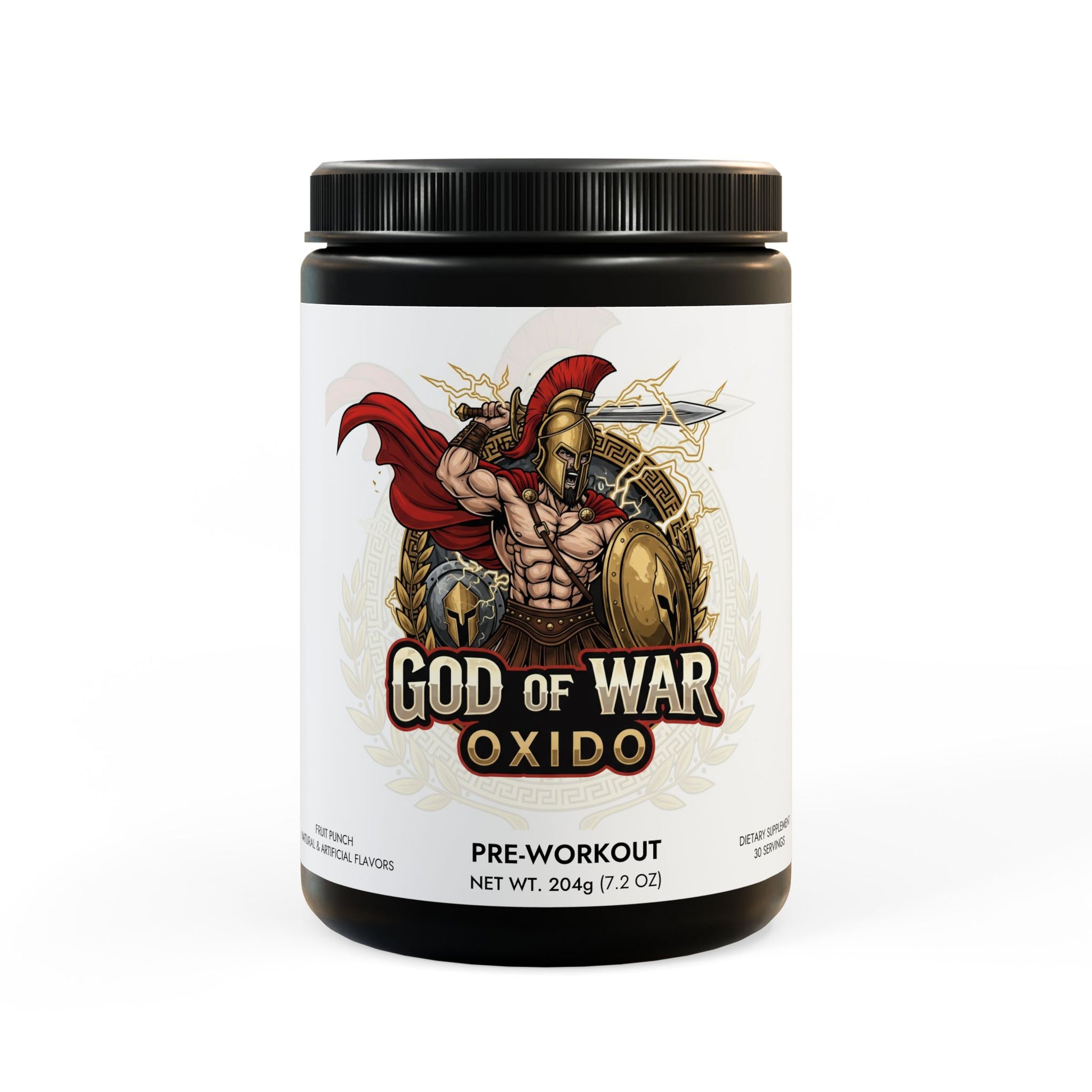 God of War Pre-Workout: Forge Your Battle, Fruit Punch (204g, 7.1oz)