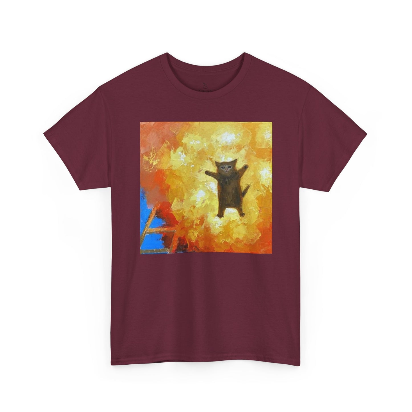 Cat Explosion Unisex Heavy Cotton Tee
