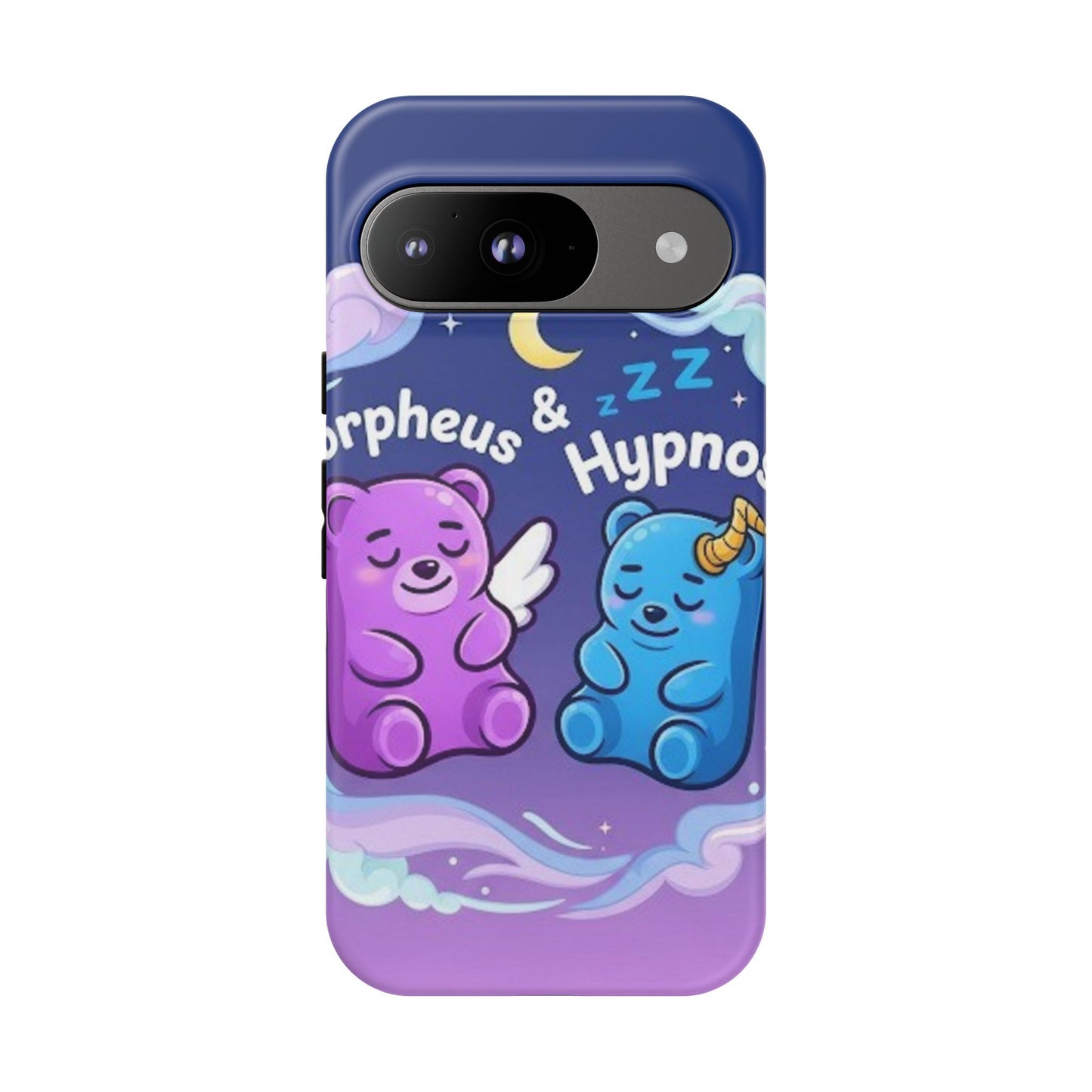 Cute Bear Phone Case with Orpheus & Hypnos Design
