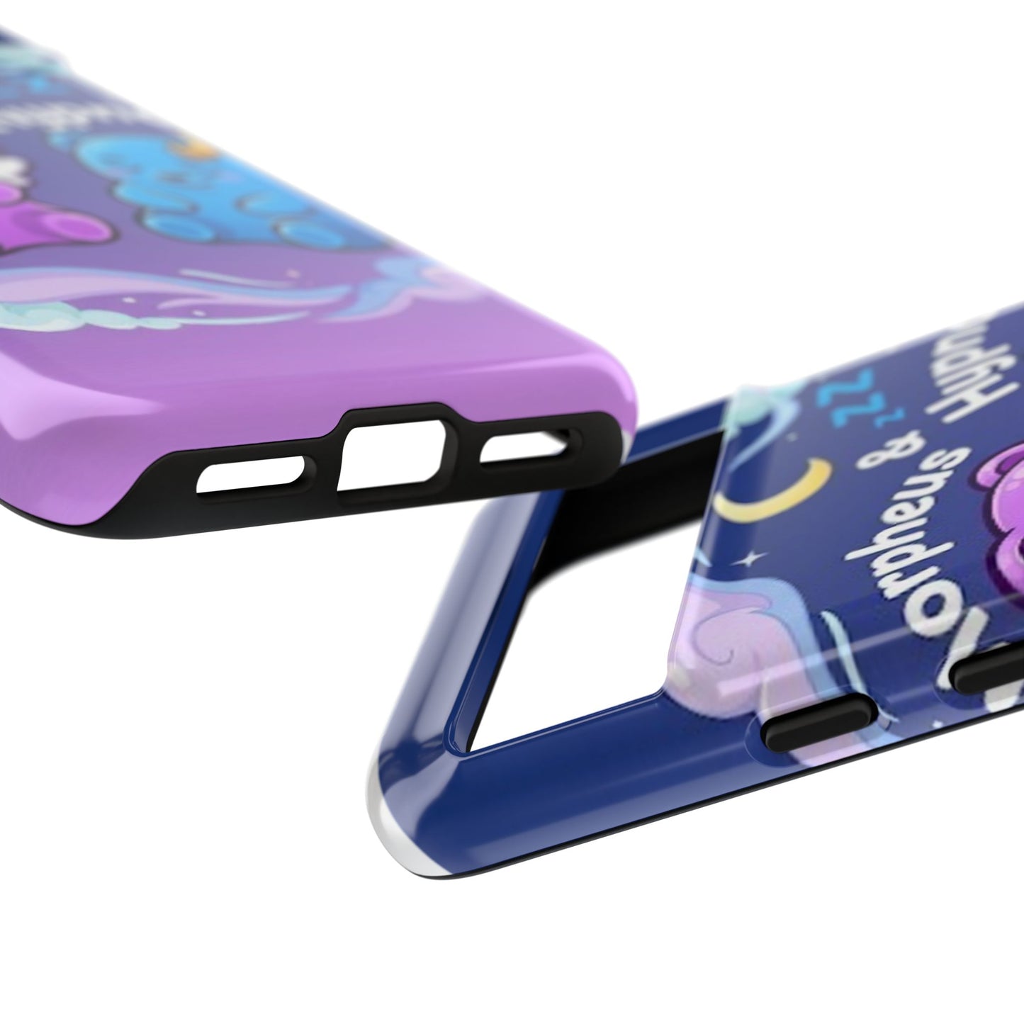 Cute Bear Phone Case with Orpheus & Hypnos Design