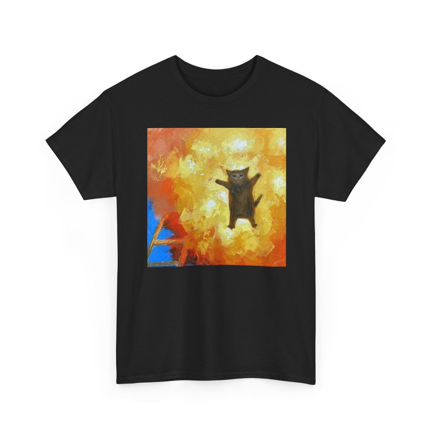 Cat Explosion Unisex Heavy Cotton Tee