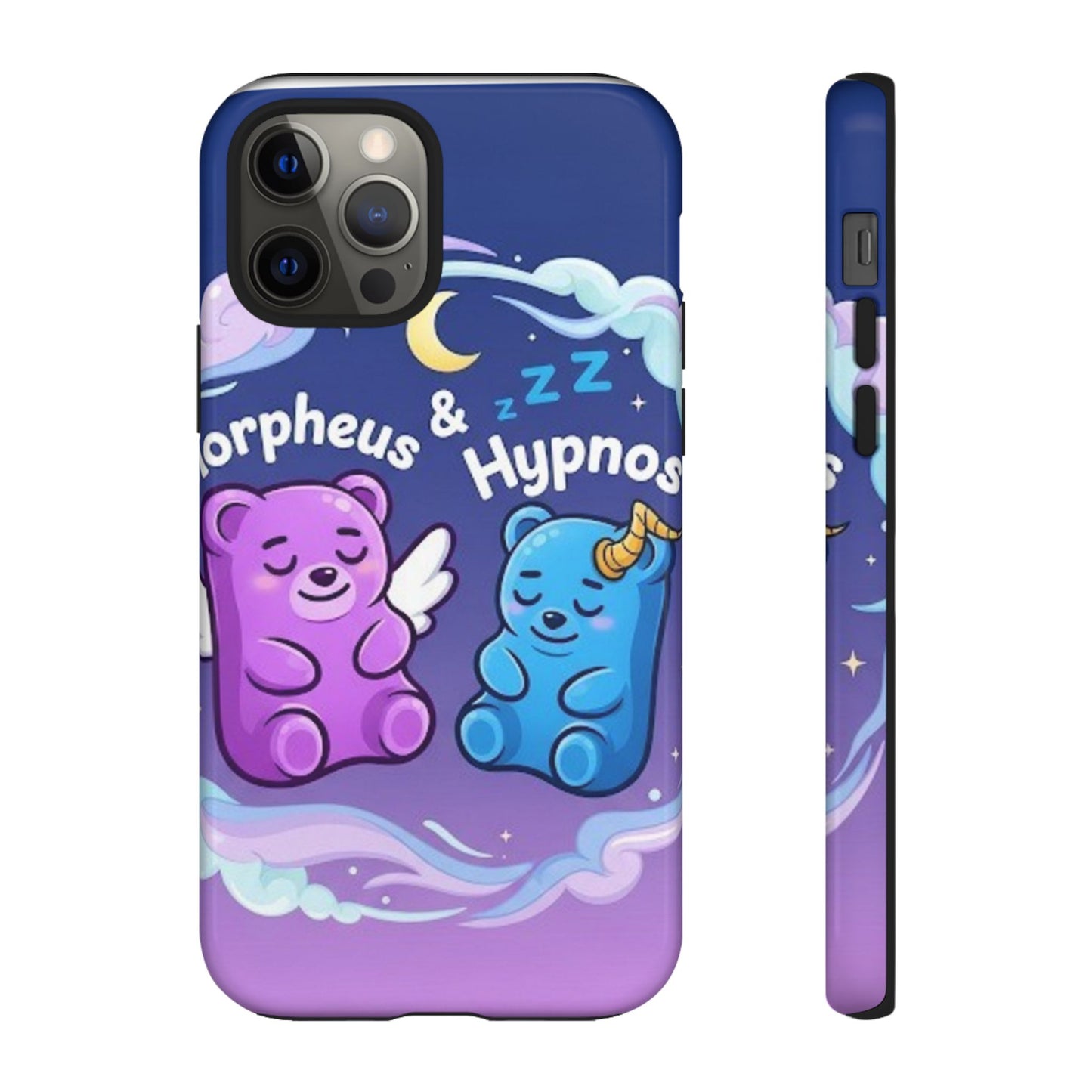 Cute Bear Phone Case with Orpheus & Hypnos Design