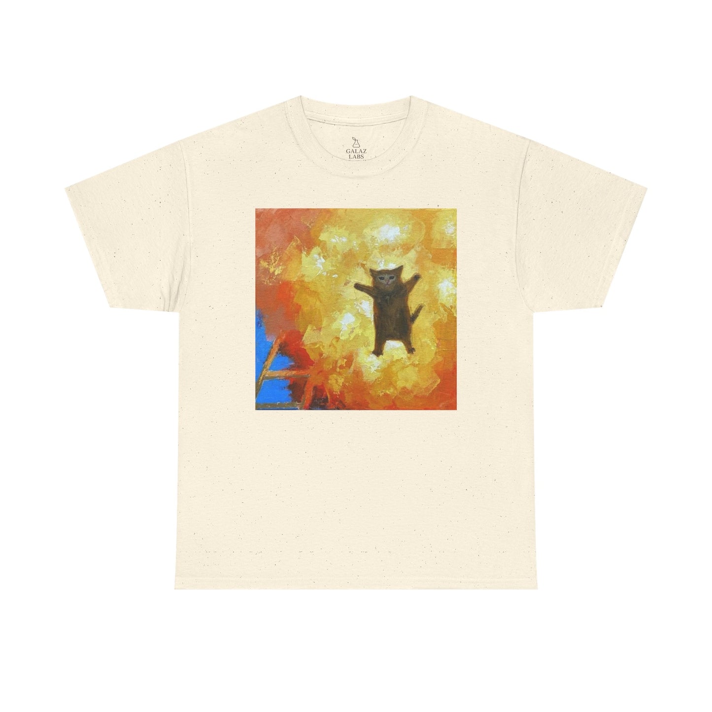 Cat Explosion Unisex Heavy Cotton Tee