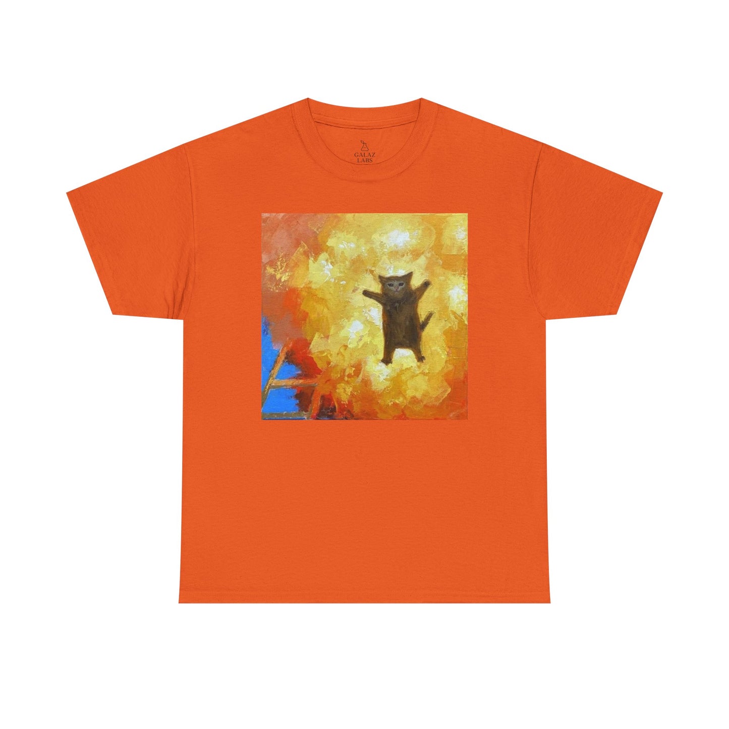 Cat Explosion Unisex Heavy Cotton Tee