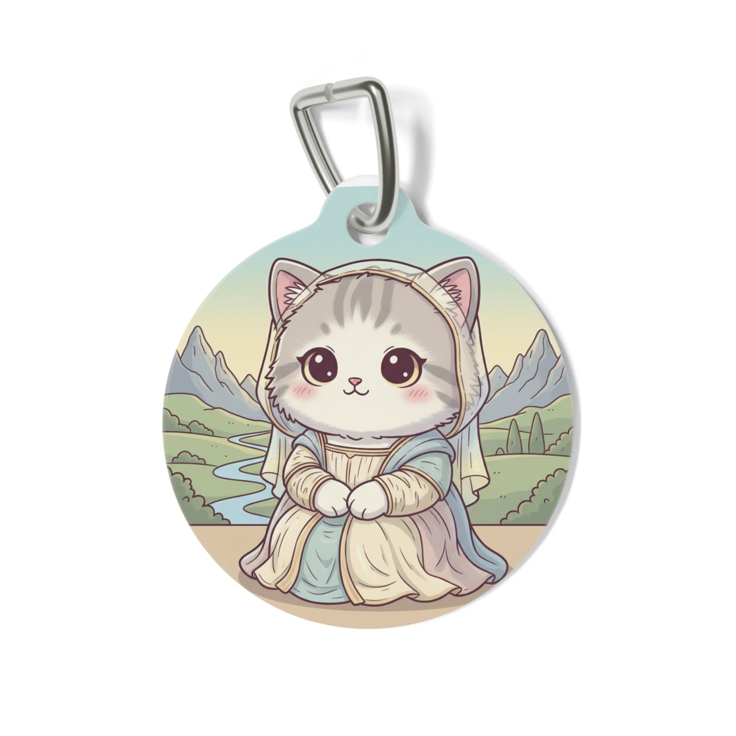 The Cat-Lisa -Themed Pet Tag