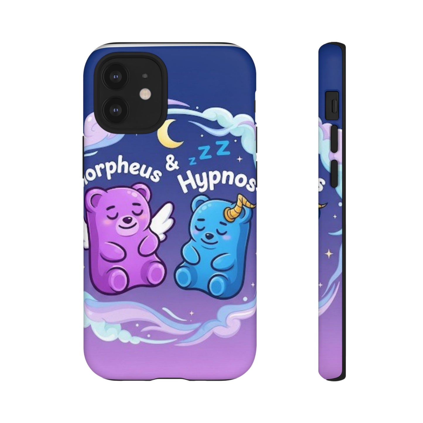 Cute Bear Phone Case with Orpheus & Hypnos Design