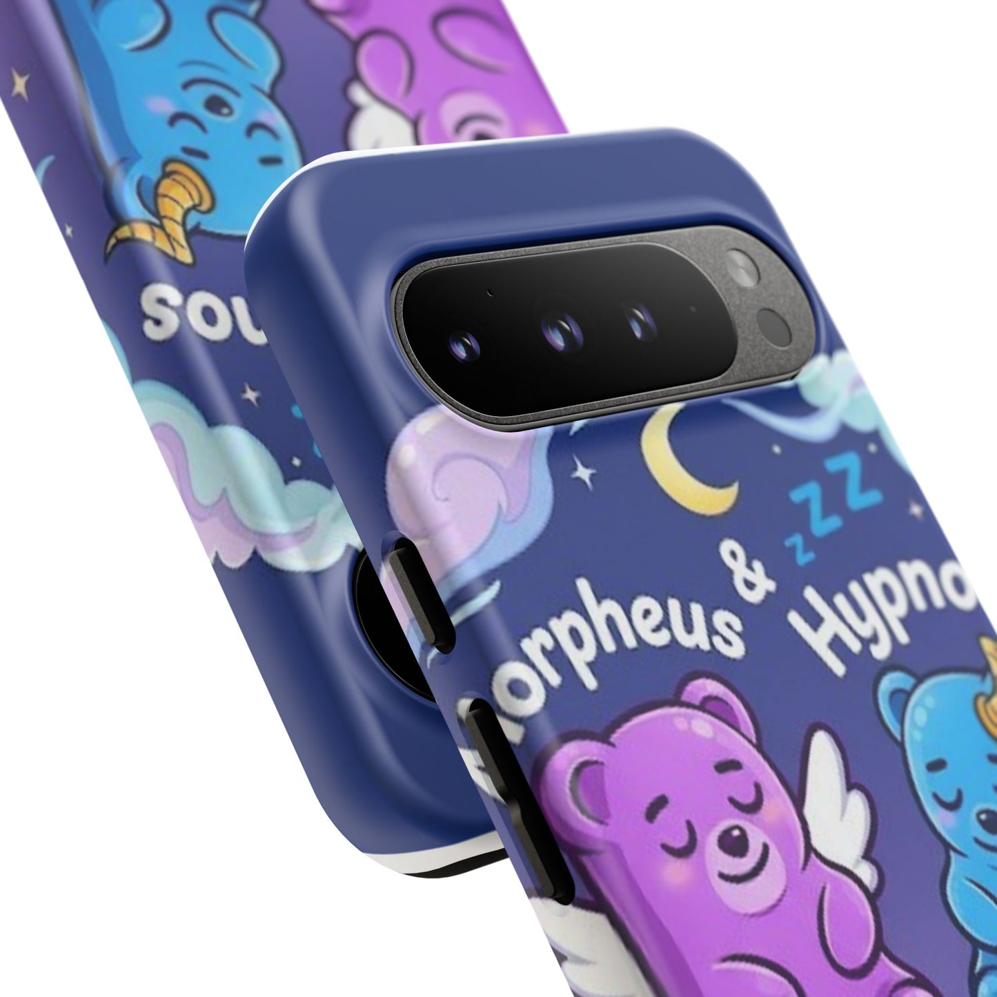 Cute Bear Phone Case with Orpheus & Hypnos Design