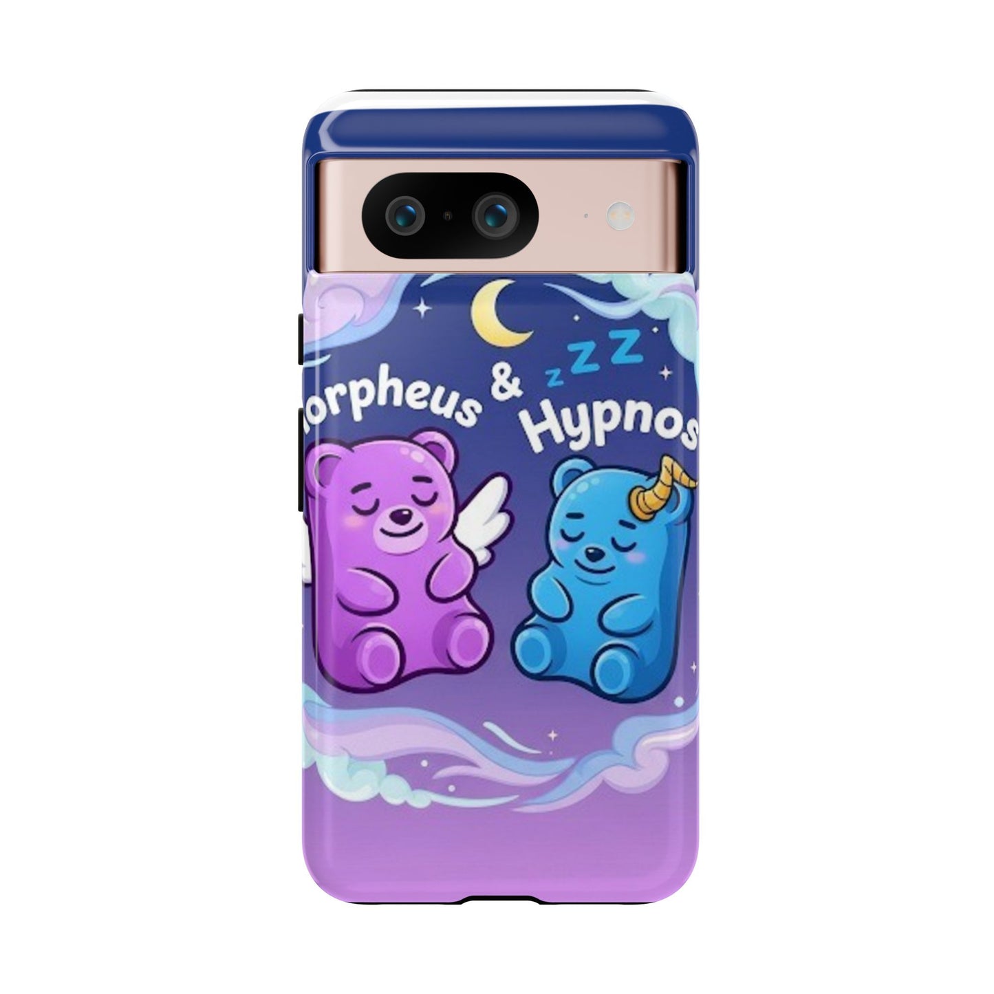 Cute Bear Phone Case with Orpheus & Hypnos Design