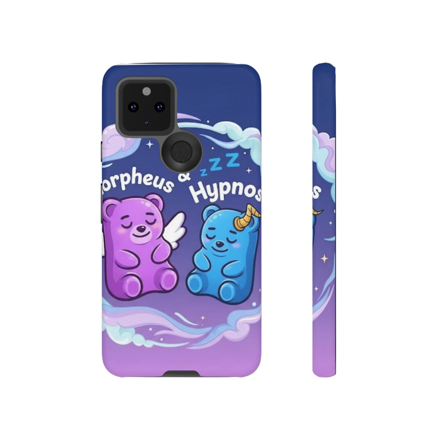 Cute Bear Phone Case with Orpheus & Hypnos Design