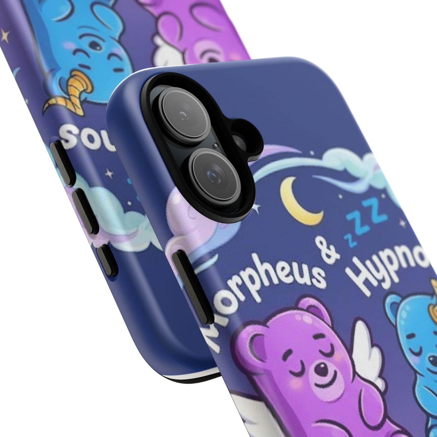Cute Bear Phone Case with Orpheus & Hypnos Design