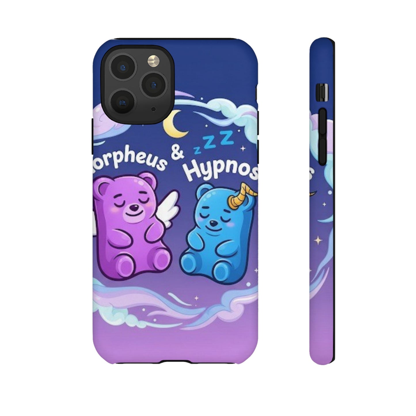 Cute Bear Phone Case with Orpheus & Hypnos Design