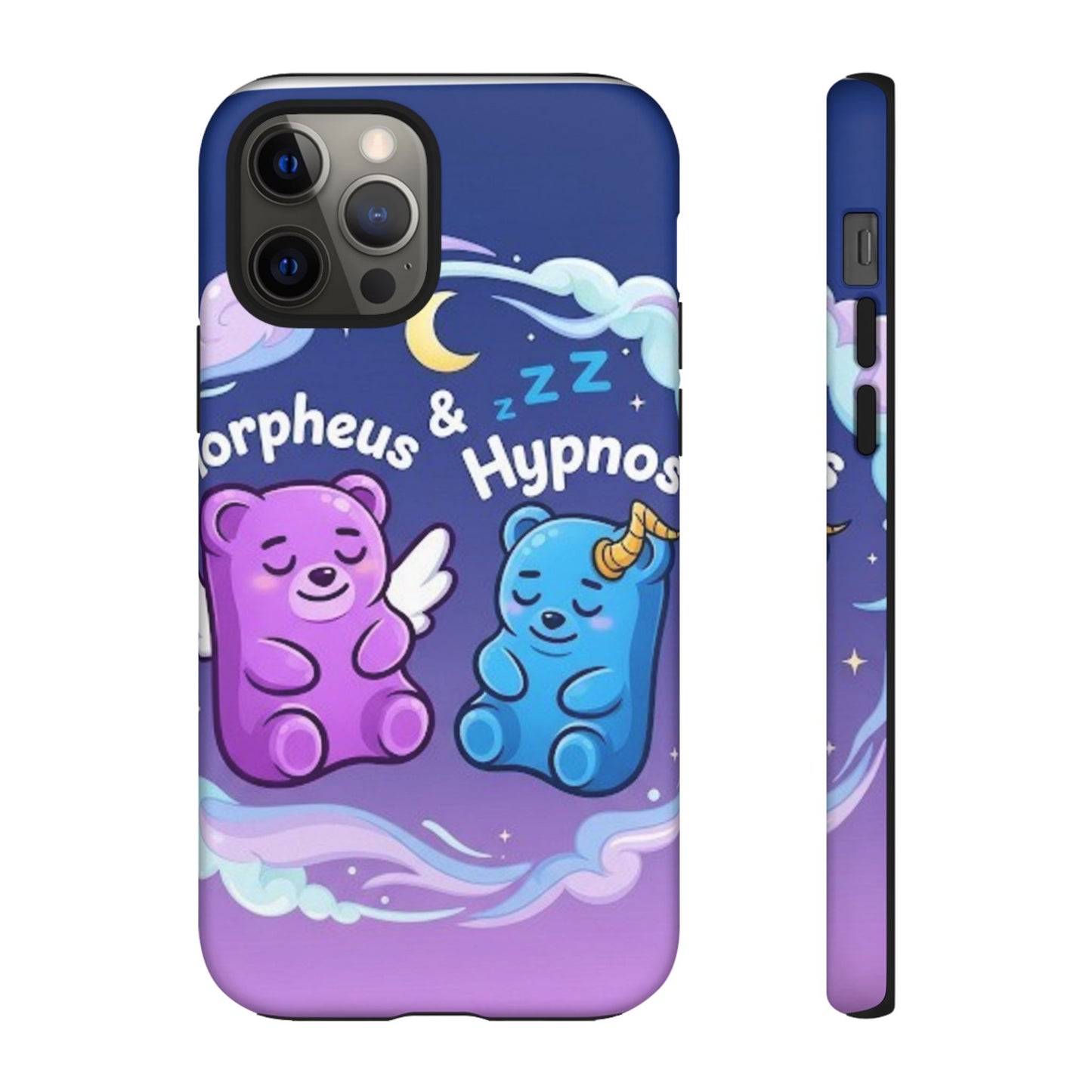 Cute Bear Phone Case with Orpheus & Hypnos Design