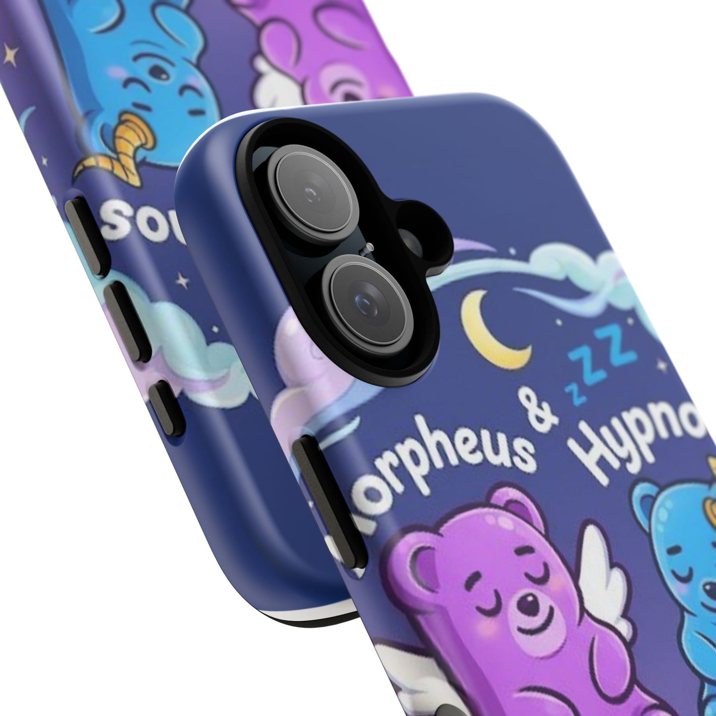 Cute Bear Phone Case with Orpheus & Hypnos Design