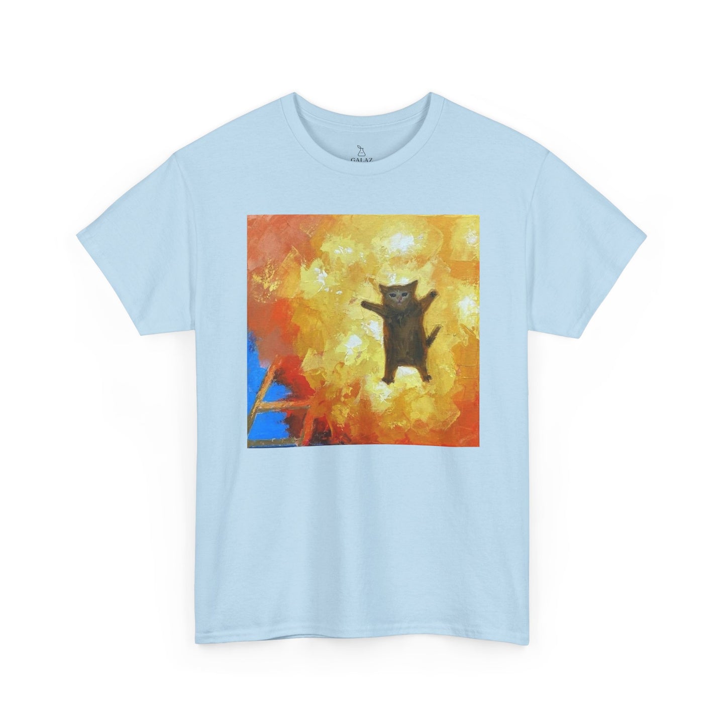 Cat Explosion Unisex Heavy Cotton Tee