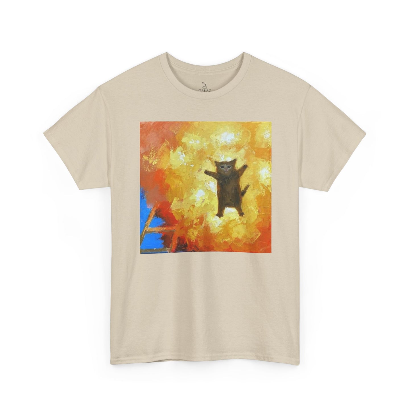 Cat Explosion Unisex Heavy Cotton Tee