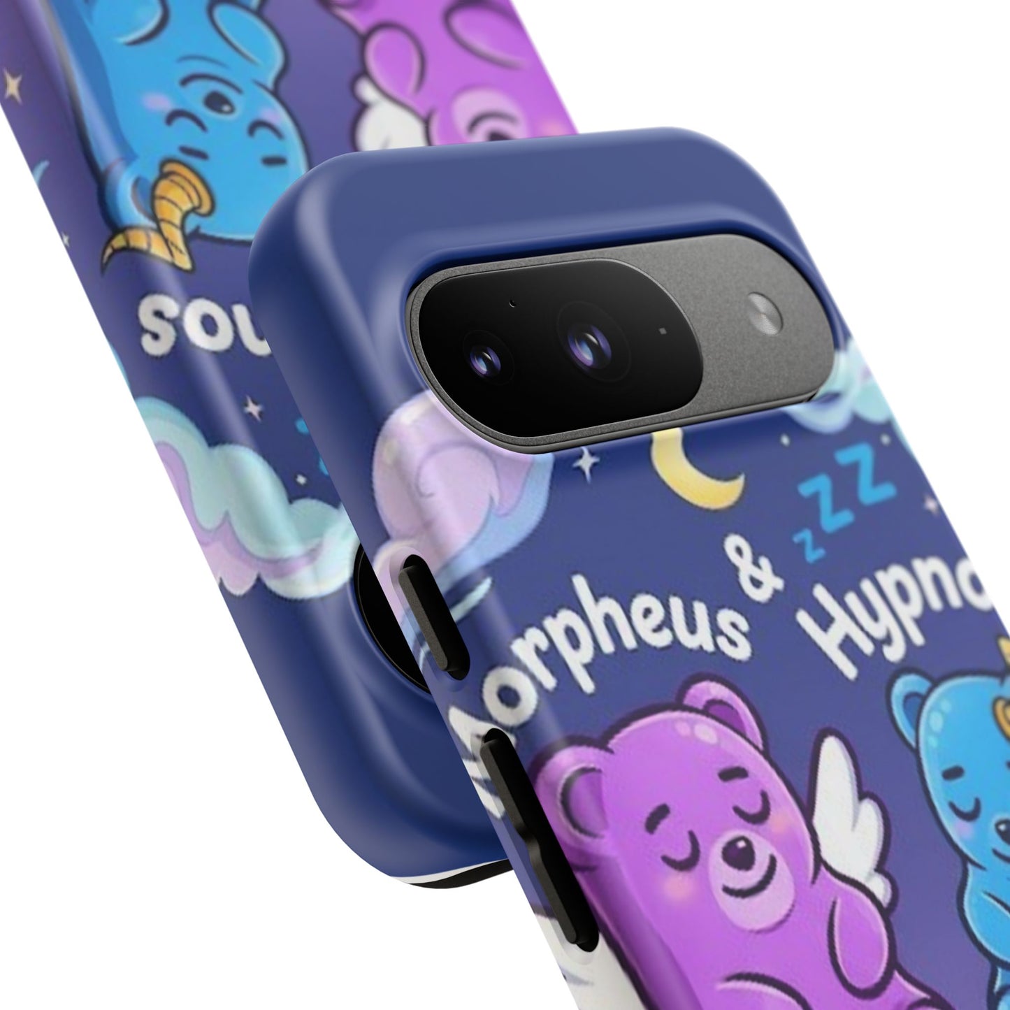 Cute Bear Phone Case with Orpheus & Hypnos Design