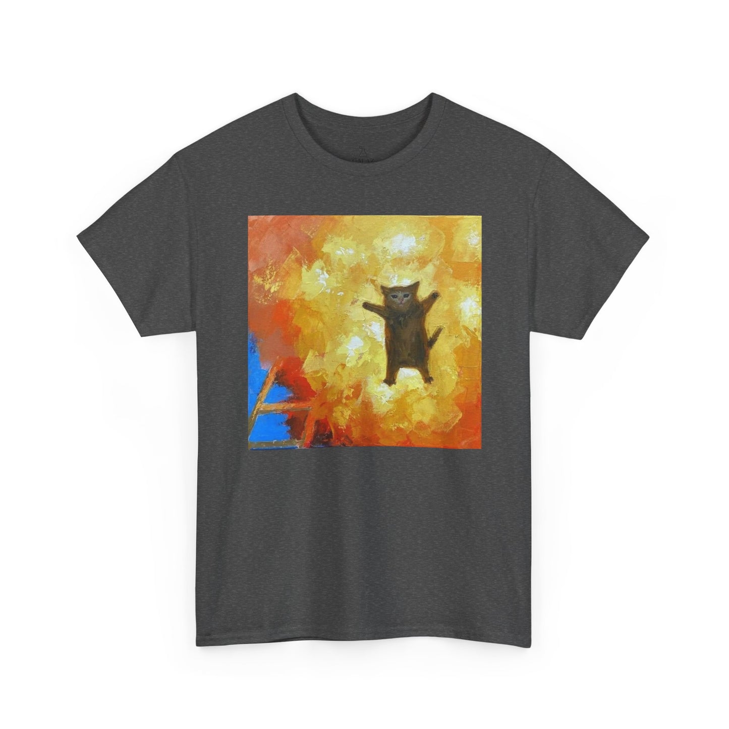 Cat Explosion Unisex Heavy Cotton Tee